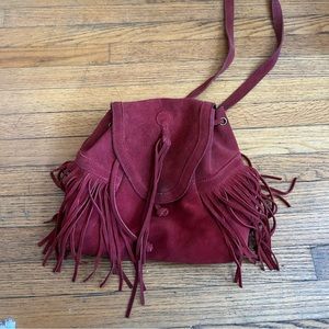 Fringe purse